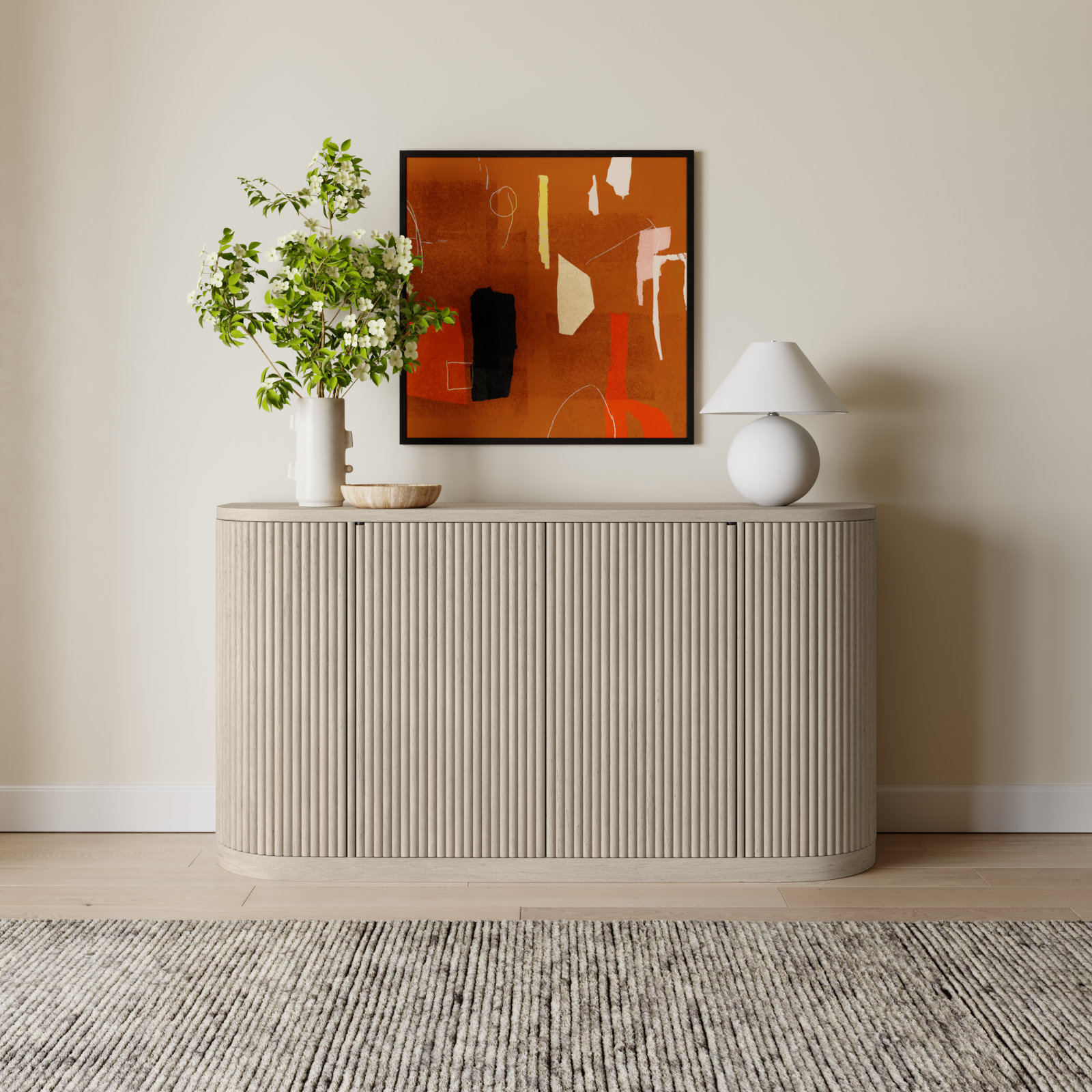 Fairmont 68'' Sideboard, Natural