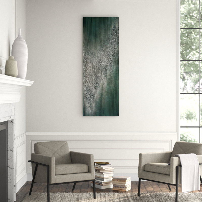 Dusk Twilight II Glitter Print by Beverly Fuller, Glass Coat