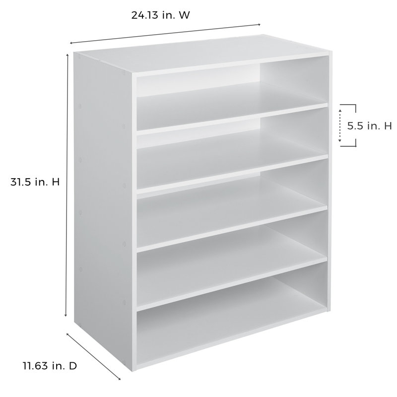Stackable Organizers 10 Pair Stackable Shoe Rack