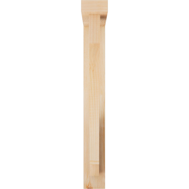 Support de bloc impérial avec entretoise décalée, 28 x 20, Sapin Douglas de l 3 1/2 (lisse)