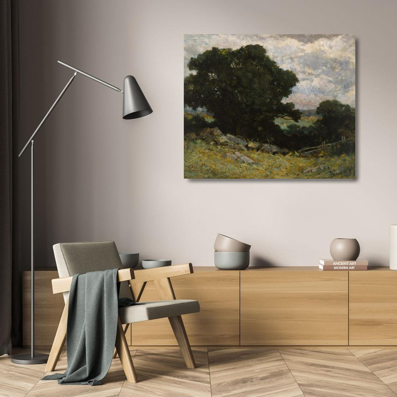 "Landscape" by  Edward Mitchell Bannister - Gallery Wrap Canvas Wall Art, 24" H x 17" W