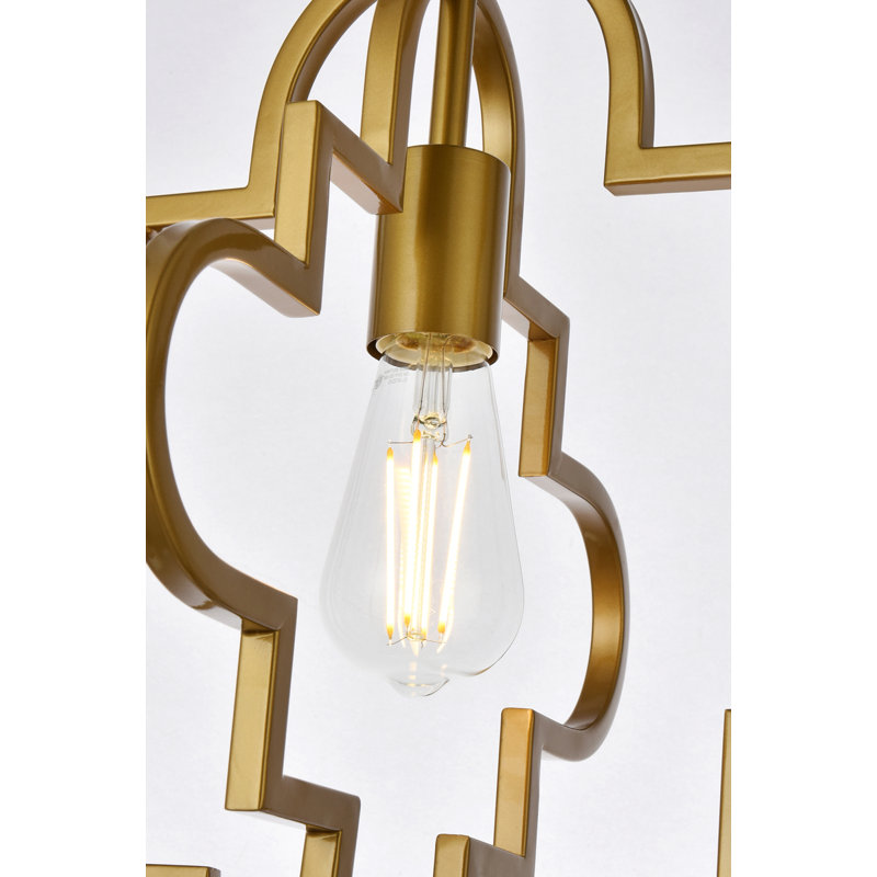 Marvin 1 lumière Sandara, Laiton, H 18,4 po x l 15 po x P 15 po
