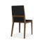 Chaise rembourrée en bois massif Aito-4387256