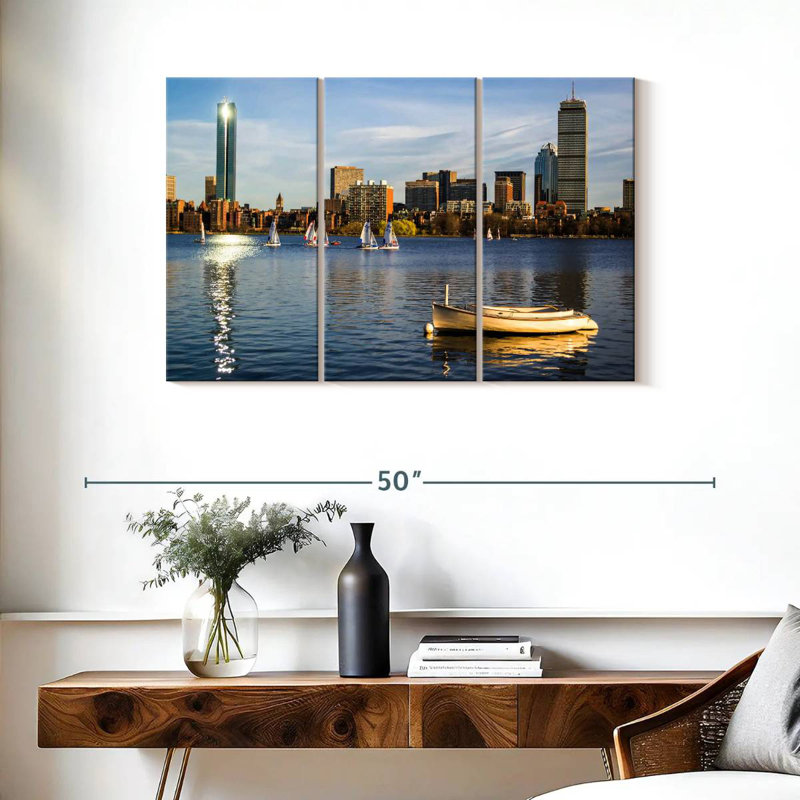 Busy Boston Harbor