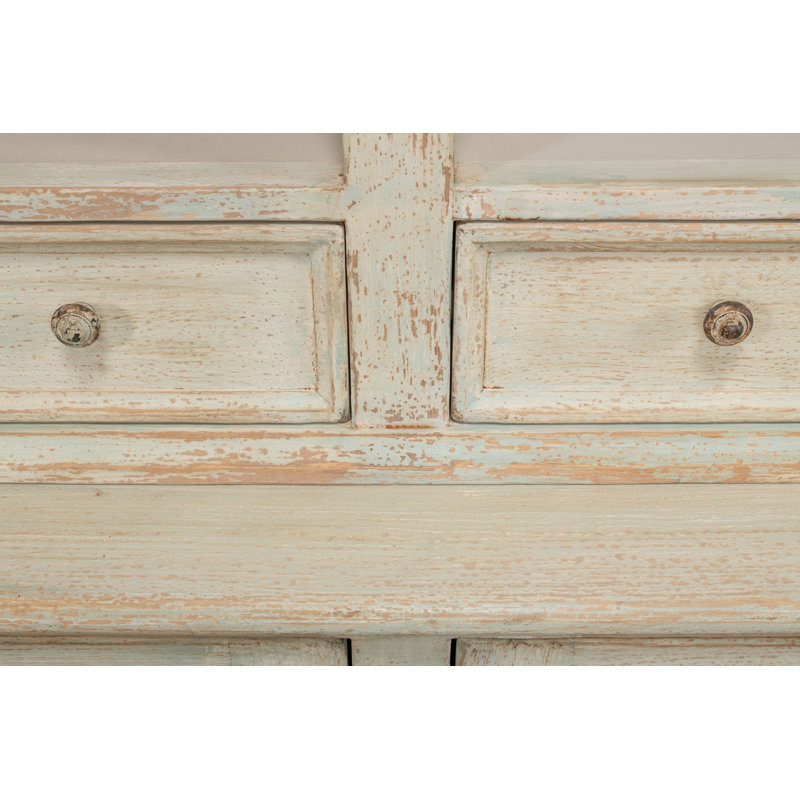 Angelique Solid Wood China Cabinet