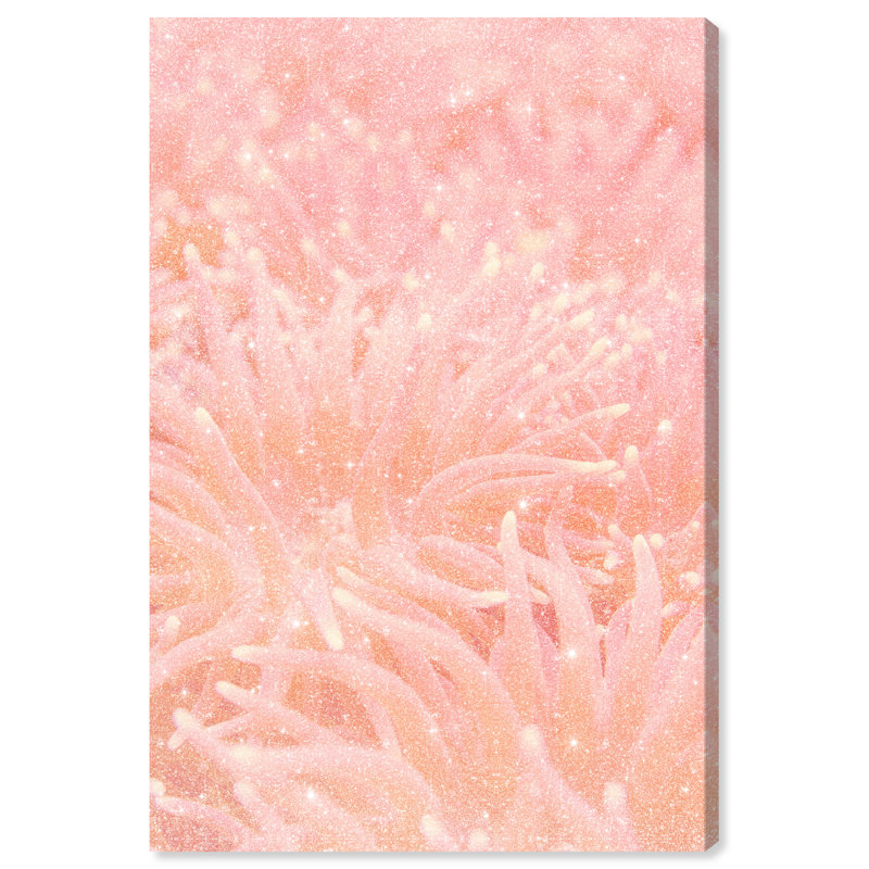Deep Sea Flowers Print by Oliver Gal, 15"H x 10"W, Gallery Wrapped
