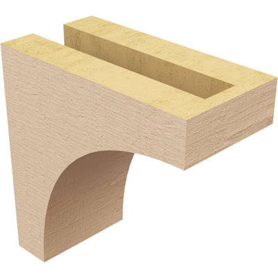 Bois de cèdre brut StockportThane Corbel, apprêté brun clair Stockport