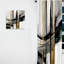 Abstrait abstrait transitionnel moderne Shapes II - Rideau Shapes - Velours obscurcissant - 1 panneau-107592117
