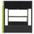 Gaming Loft Bed with RGB Desk, LED Lights, USB Charging Ports and Cable Management-2079256675