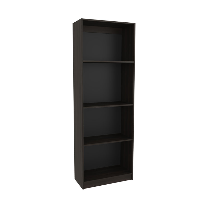 Bibliothèque à 4 tablettes Home, 71.16" H x 11.76" W x 24.65" D