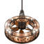 Oak Leaf And Acorn Downrod Ceiling Fan