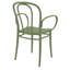 Chaise d'appoint empilable pour patio Farrah-160851667