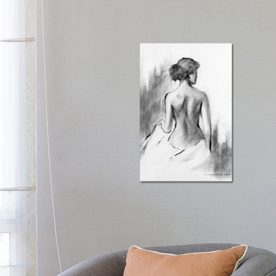 Soft Silhouette IV by E.A. Orme - Wrapped Canvas Print