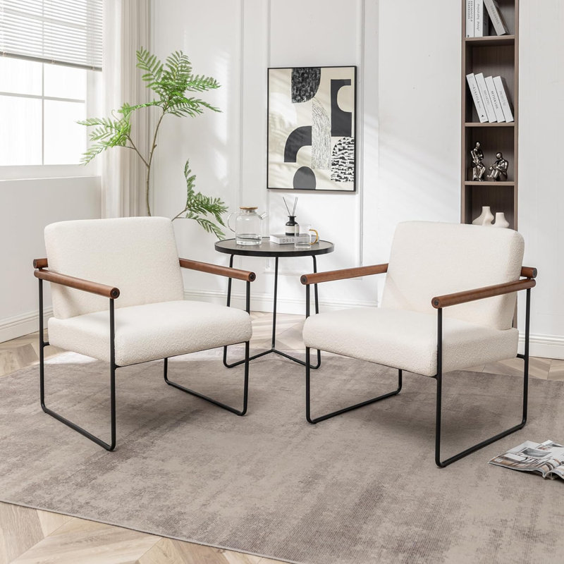 Noyan 25.2'' Wide Armchair, Beige