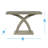 Almeta 48'' Console Table-1012058356