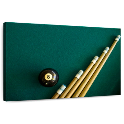 Senne boule de billard et bâtons