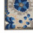 Ciann Floral Blue/Gray Indoor/Outdoor Area Rug-1915091285