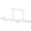 Luminaire suspendu linéaire simple 1 lumière Flint-1095694955