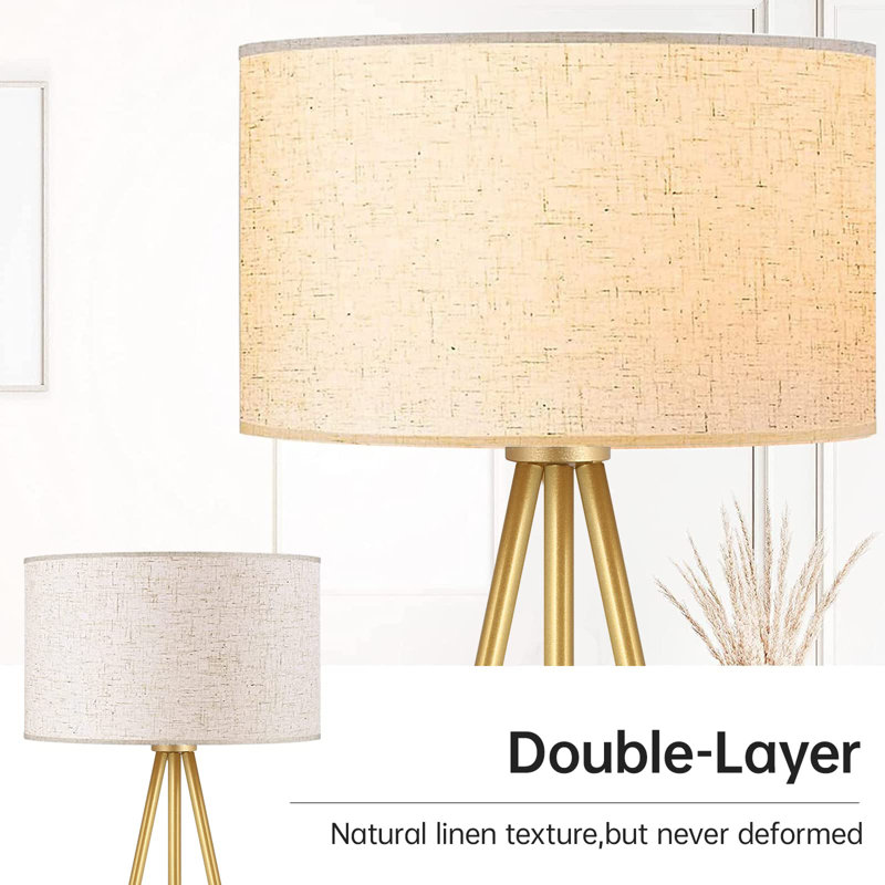 Lampe trépied 59,02 po Lyko