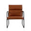 Fauteuil en cuir de 24 po de largeur
