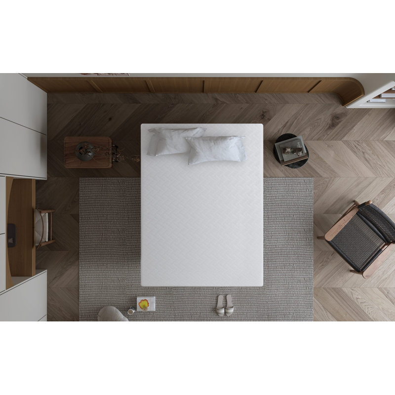 L’Baiet Gel Memory Foam Mattress, Twin, 6"