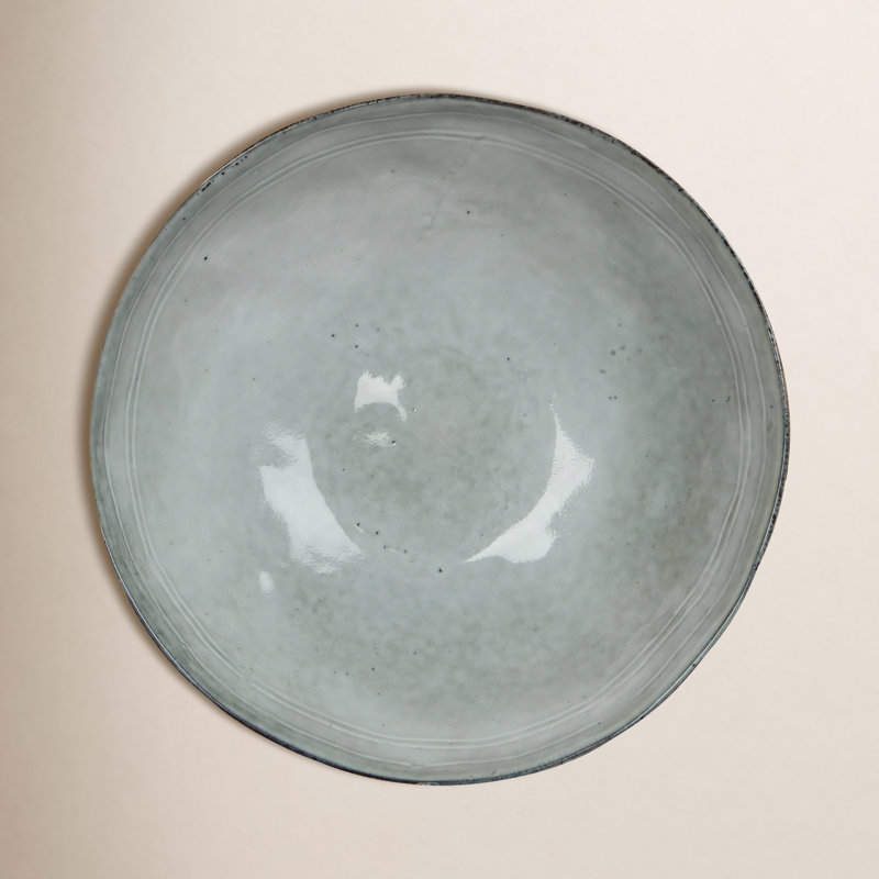 Assiette plate 10 "Lupin, Gris