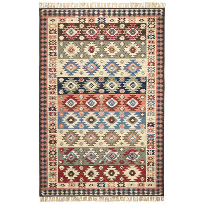 Tapis en laine tissé à la main Balsam Kilim