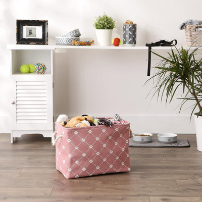 Empreinte de pattes et d'os de la collection Pet Storage, rectangle moyen
