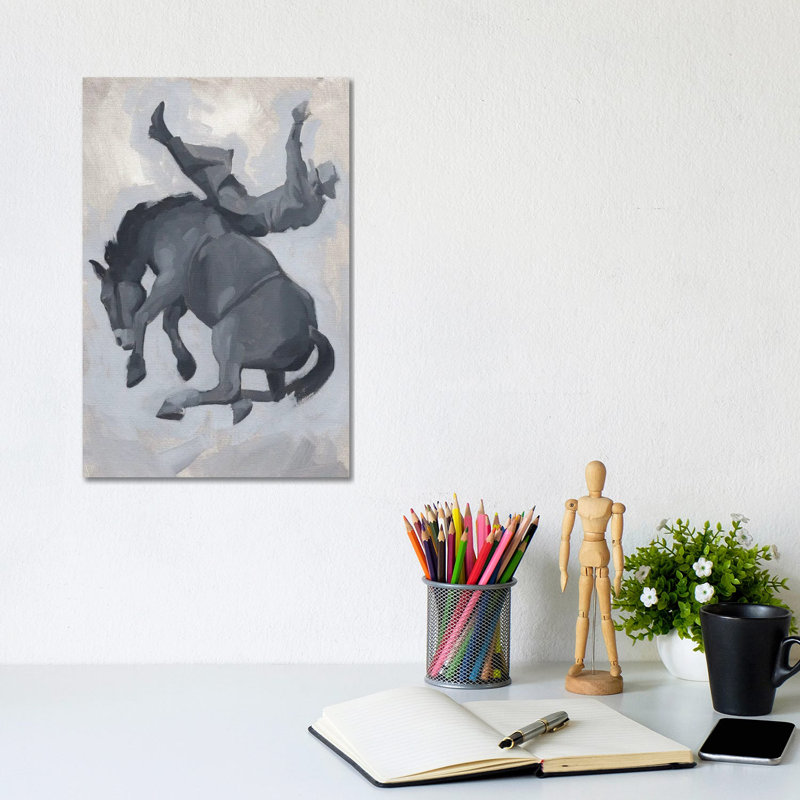 Getting Pitched II by Jacob Green - Wrapped Canvas Print, 20.32 cm H x 30.48 cm W