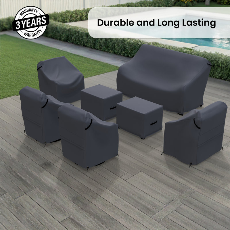 Tapasi Outdoor Conversation Set Group Seating Patio Furniture Covers