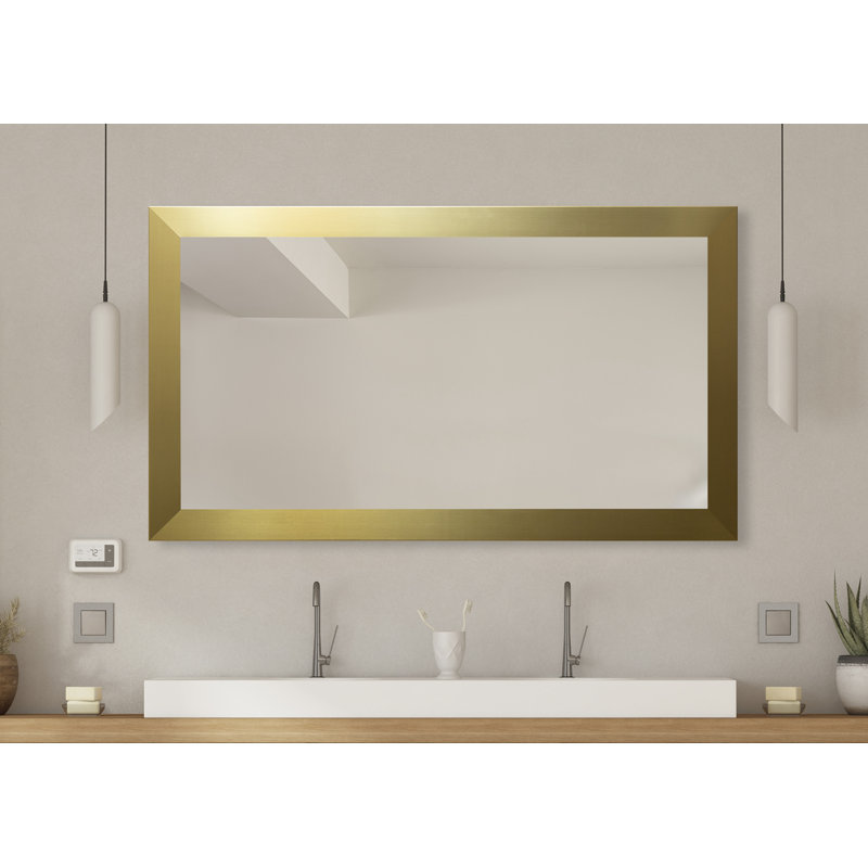 Culpeper Flat Wall Mirror, 30.5" H x 53.5" W