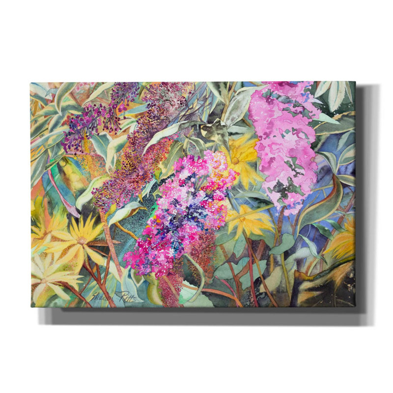 Sur toile, H 18 po x l 26 po x P 0,75 po