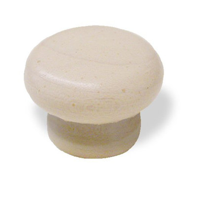 (Paquet de 5) Poignée blonde de 1-3 / 8 po avec grande base