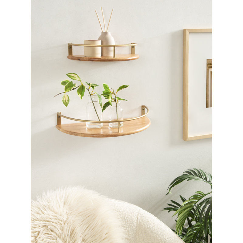 Ensemble de tablettes flottantes Haden, Beige