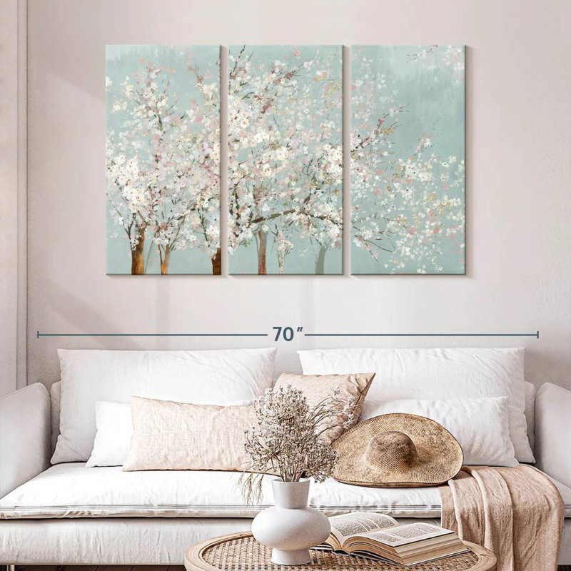 Harnek Sakura Bloom, 32" H x 50" W
