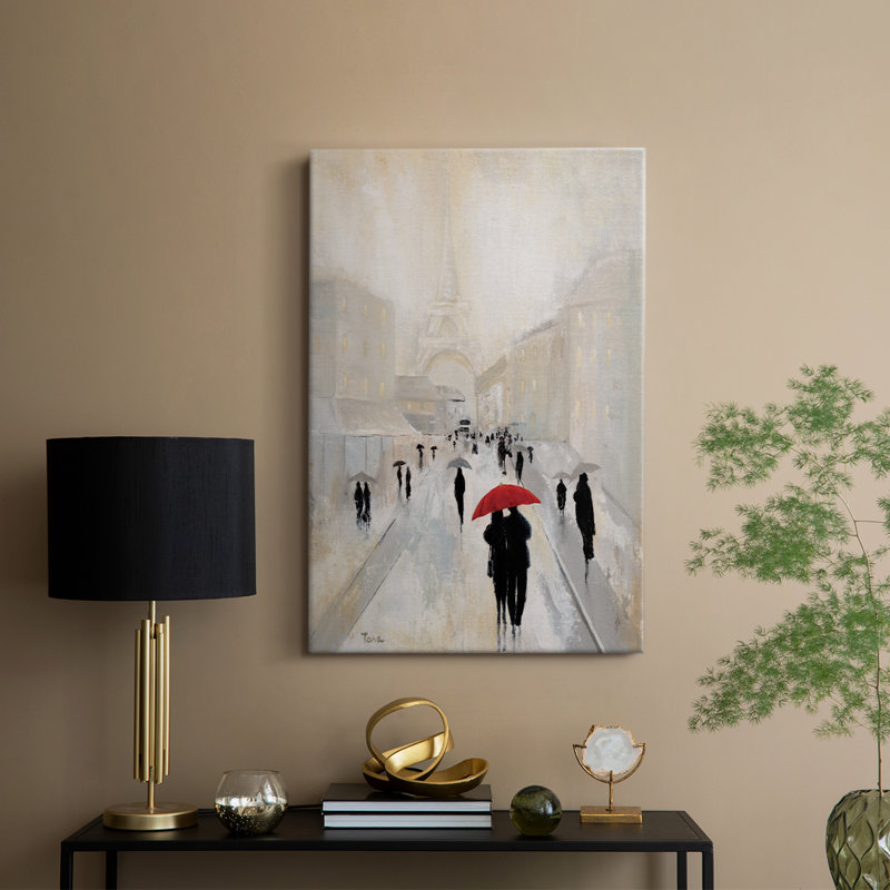 Misty in Paris -Gallery Wraraped Cavas, H 27 po x l 18 po