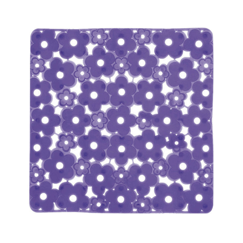 Vanita Shower Mat, Electric Blue