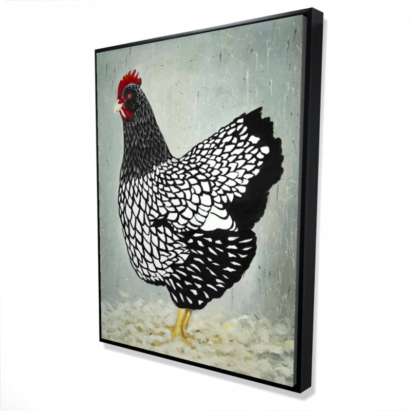 Reproduction sur toile Wyandotte
