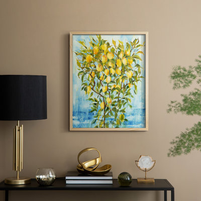 Lemonade Framed Print - Solid Wood