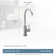 Moen SIP Modern Cold Water Kitchen Beverage Faucet with Optional Filtration System