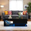 Pedestal Coffee Table with Storage-1412974111