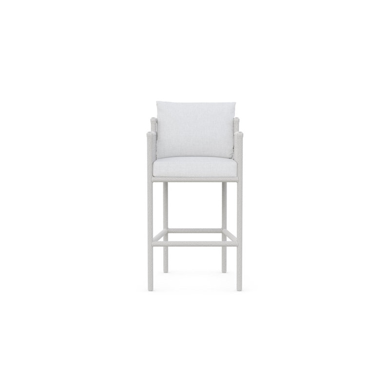 Santa Cruz Counter Stool + Polar Cushion, 31.5"