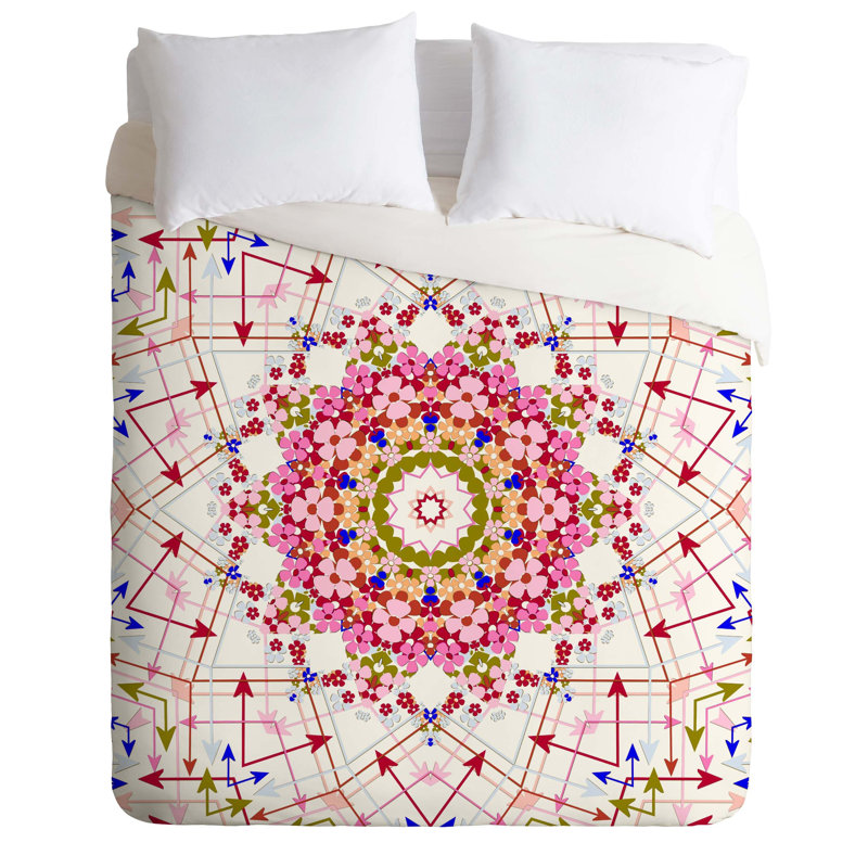 Lisa Argyropoulos Floral Duvet Cover, Twin/Twin XL Duvet Cover + 1 Standard Sham