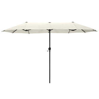 Parasol de marché rectangulaire 13 pi Aletse