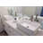 EAGO 14.125'' White Ceramic Rectangular Bathroom Sink with Overflow