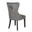 Chaise parsons rembourrée en velours Kamryn-663925236