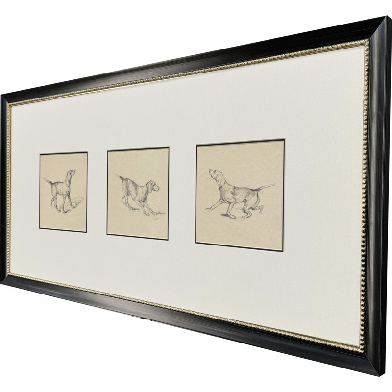 Art encadré, série French Pointer