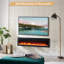 DILTON FLAMEKO Black Electric Fireplace-1271878427