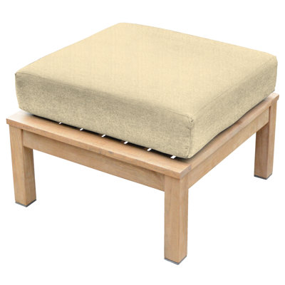 St. Lucia Teak Outdoor Ottoman