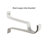 Inman Plastic Adjustable Single Curtain Rod-28892798-28892801